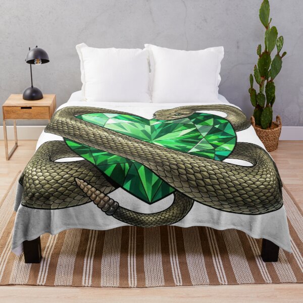 Item preview, serpente, coração, esmeralda designed and sold by Edu-Mendonca.