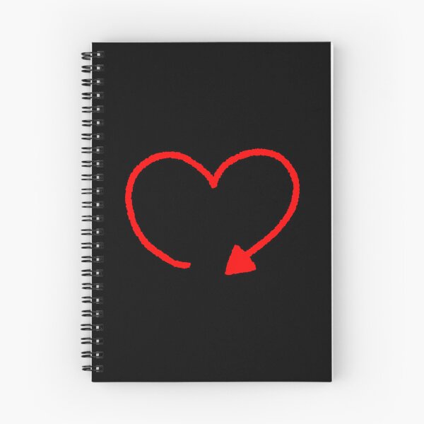 Item preview, Bold Red Heart Arrow Crayon Illustration designed and sold by ubborn.