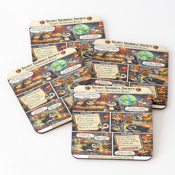 Item preview, Penguin Membership Review designed and sold by SecretSquirrellDesigns.