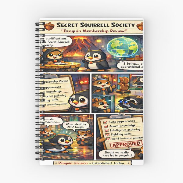 Item preview, Penguin Membership Review designed and sold by SecretSquirrellDesigns.