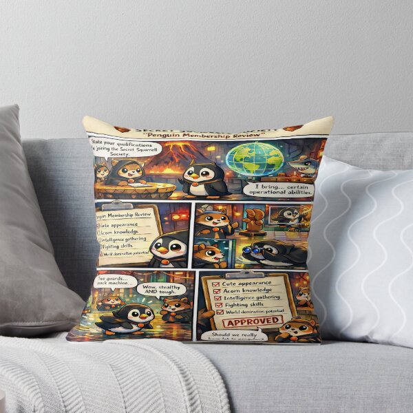 Item preview, Penguin Membership Review designed and sold by SecretSquirrellDesigns.