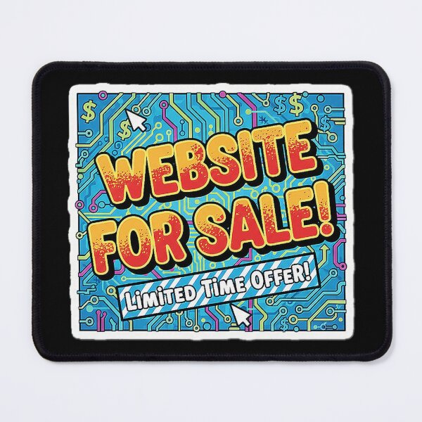 Item preview, Announcement Electric Effect WEBSITE FOR SALE! LIMITED TIME OFFER! designed and sold by Giulivo Store Graphic.