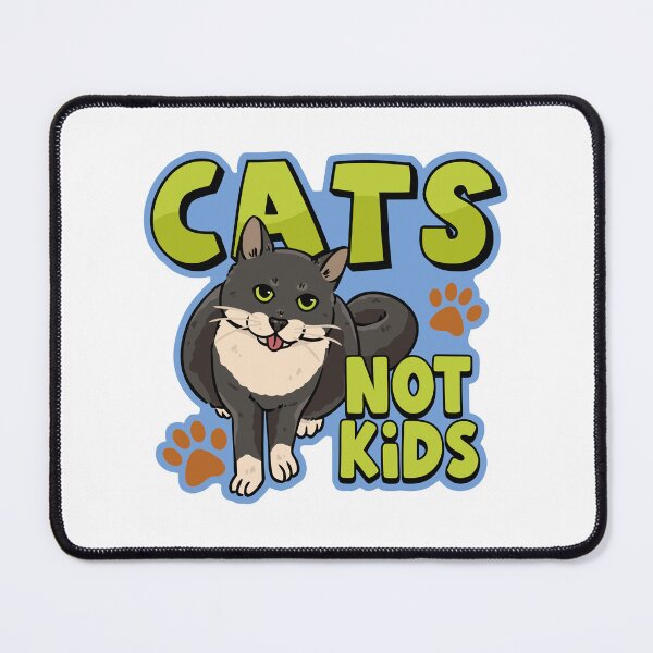 Item preview, Cats Not Kids Childfree Lifestyle Cat designed and sold by dsangerv.