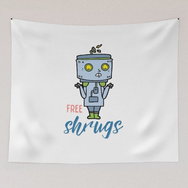 Item preview, Free Shrugs designed and sold by Aminesnip.