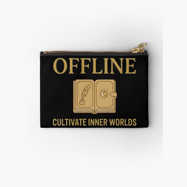 Item preview, Chronically Offline - Retro Journaling & Dark Academia Sanctuary Art designed and sold by FarDesign.