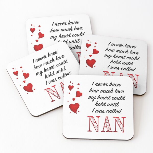 Item preview, I Never Knew How Much Love My Heart Could Hold... Nan by Amanda M Lucas designed and sold by Amanda Lucas.