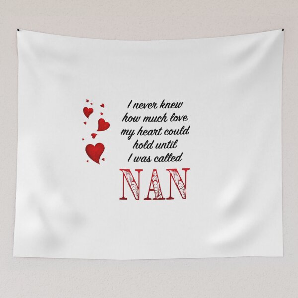 Item preview, I Never Knew How Much Love My Heart Could Hold... Nan by Amanda M Lucas designed and sold by Amanda Lucas.