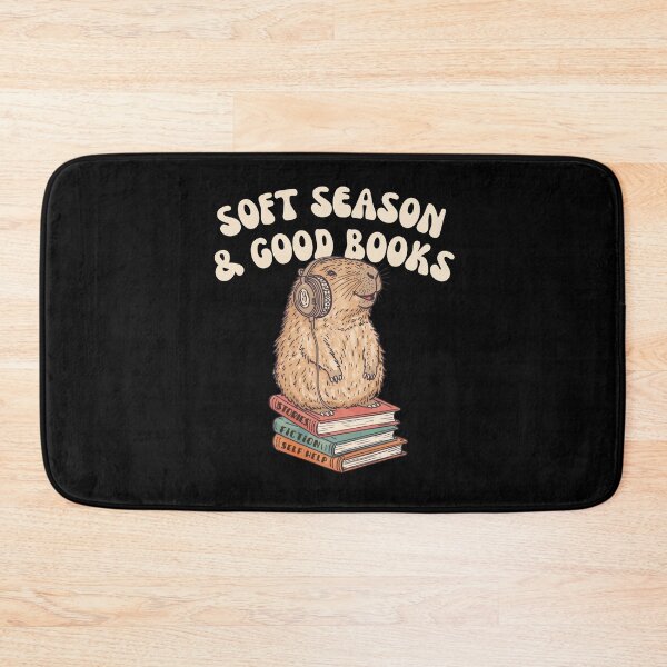 Item preview, Retro Capybara Cozy Book Lover Aesthetic designed and sold by MotivaChic.
