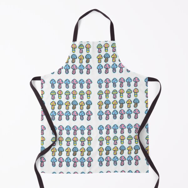 Item preview, Vibrant Mycelium: Colorful Mushroom Pattern designed and sold by Yamada Cream Studio.