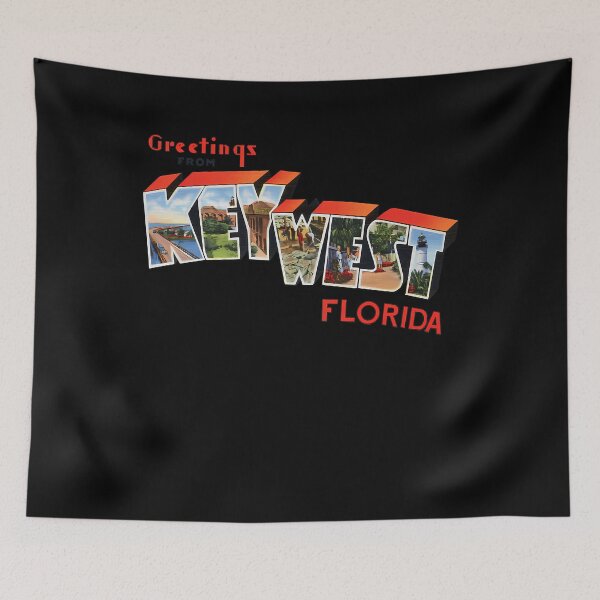 Item preview, Greetings From Key West Florida designed and sold by CustomedTee.