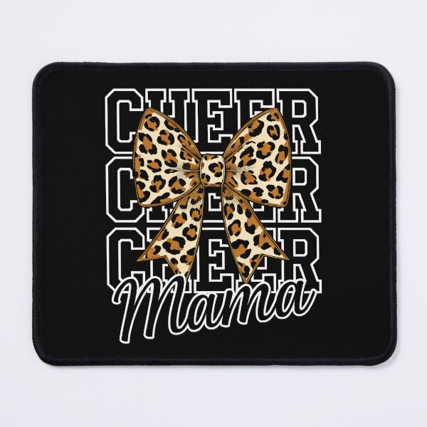 Item preview, Cheer Mama Leopard Bow Cheerleading Spirit Design designed and sold by zamiokaline.