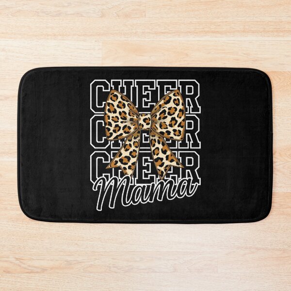 Item preview, Cheer Mama Leopard Bow Cheerleading Spirit Design designed and sold by zamiokaline.