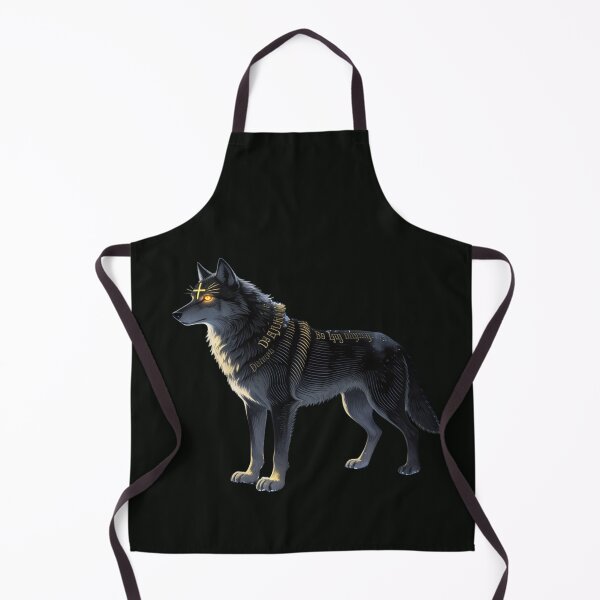 Item preview, Lupus Daemonis — Dark Sacred Wolf Forest Art designed and sold by GeoWhimsy Studio.
