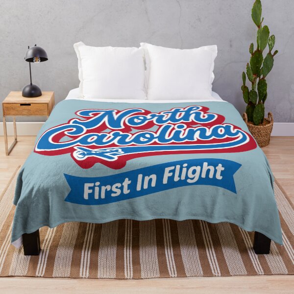 Item preview, Vintage North Carolina First In Flight Retro Script designed and sold by Cozy-Old-Pub.