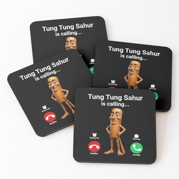 Item preview, Tung Sahur Is Calling Funny Fishing Brainrot Meme Joke Boys Kids designed and sold by UniTeeCo.