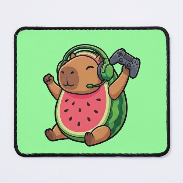 Item preview, Capisandía - Kawaii Gamer Capybaras: The Fruit Squad designed and sold by NyxPixel.