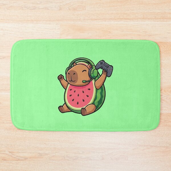 Item preview, Capisandía - Kawaii Gamer Capybaras: The Fruit Squad designed and sold by NyxPixel.