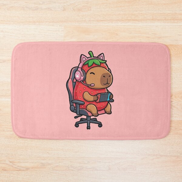 Item preview, Capifresa - Kawaii Gamer Capybaras: The Fruit Squad designed and sold by NyxPixel.
