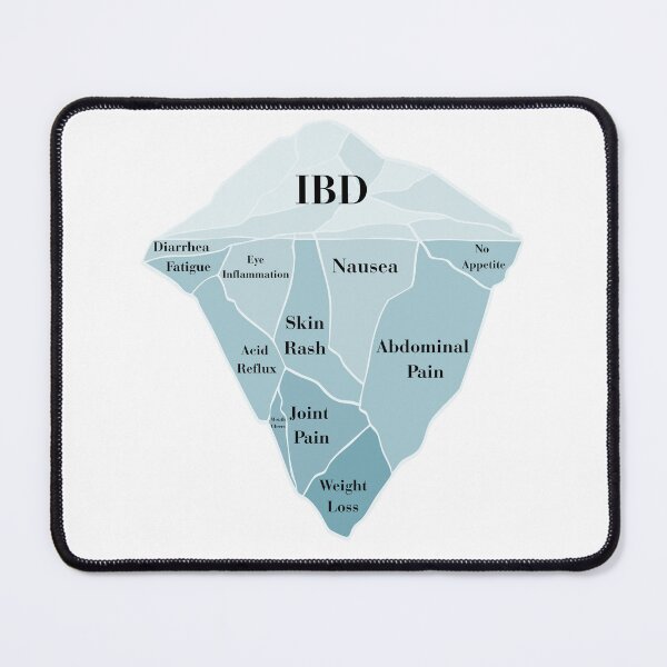Item preview, IBD Iceberg of Symptoms designed and sold by Designbynorase.