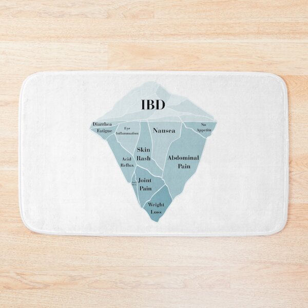 Artikelvorschau, IBD-Eisberg der Symptome entworfen und verkauft von Designbynorase.