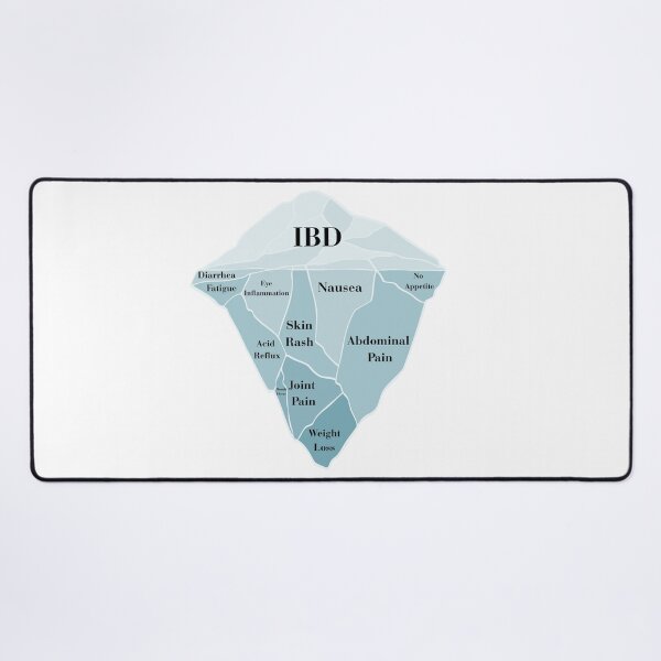Item preview, IBD Iceberg of Symptoms designed and sold by Designbynorase.