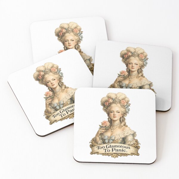 Item preview, Funny Glamour Quote. Marie Antoinette, Fashion humour designed and sold by Shoot-The-Moon.