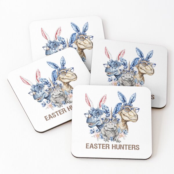 Item preview, Funny Easter Dinosaur Bunny Squad - Easter Hunters designed and sold by KubbyArt.