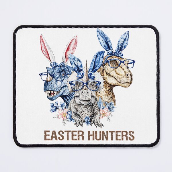 Item preview, Funny Easter Dinosaur Bunny Squad - Easter Hunters designed and sold by KubbyArt.