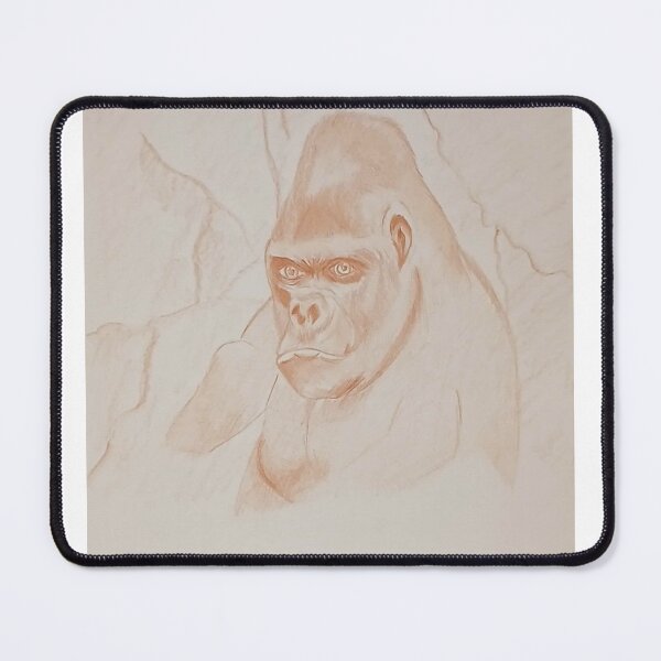 Item preview, Gorilla – Ritratto Realistico a Matita designed and sold by DisegniPersonalizzati di irka87.
