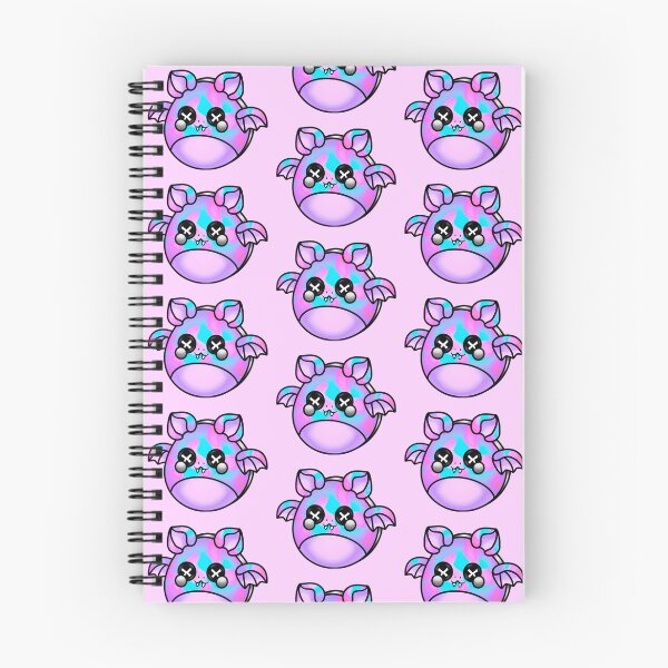 Item preview, Chonky Bat Plush - Tie Dye Cotton Candy designed and sold by tyranicorntat.