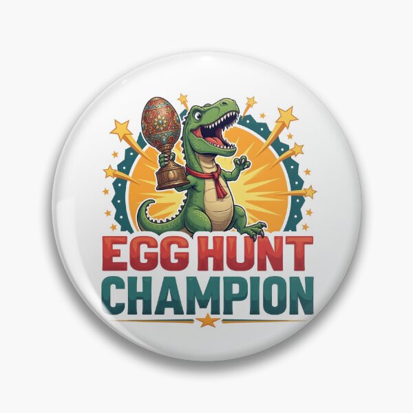 Item preview, Egg Hunt Champion – Funny Easter T-Rex Champion Design designed and sold by relso.