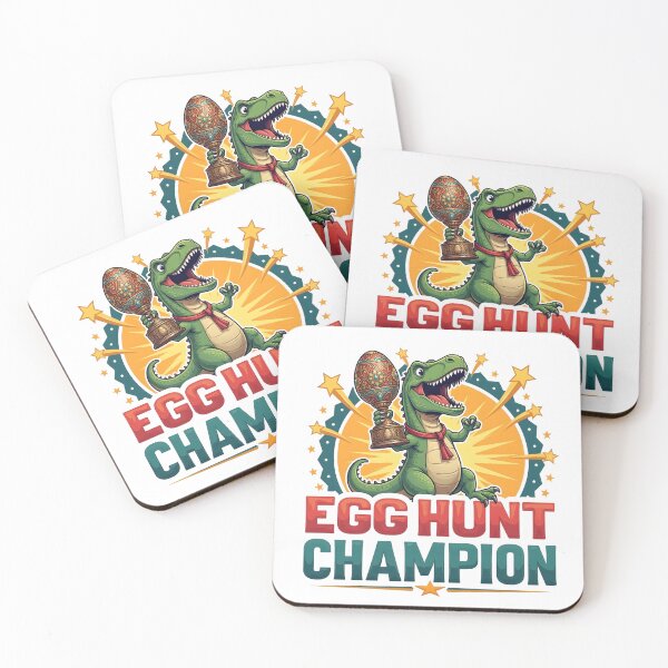 Item preview, Egg Hunt Champion – Funny Easter T-Rex Champion Design designed and sold by relso.
