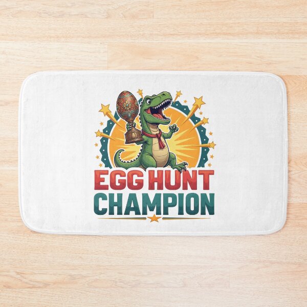 Item preview, Egg Hunt Champion – Funny Easter T-Rex Champion Design designed and sold by relso.