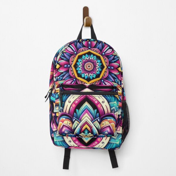 Item preview, Terra Mandala – Vibrant Geometric Symmetry Design designed and sold by Dogandesighn.