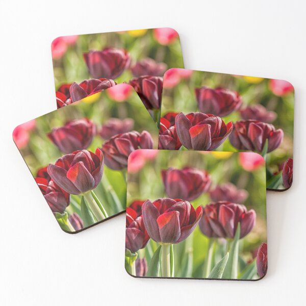 Item preview, Dak red tulips designed and sold by Photopat.