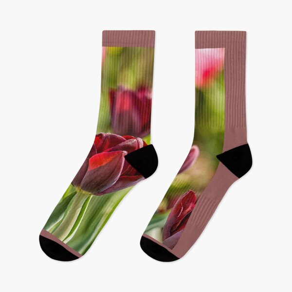Item preview, Dak red tulips designed and sold by Photopat.