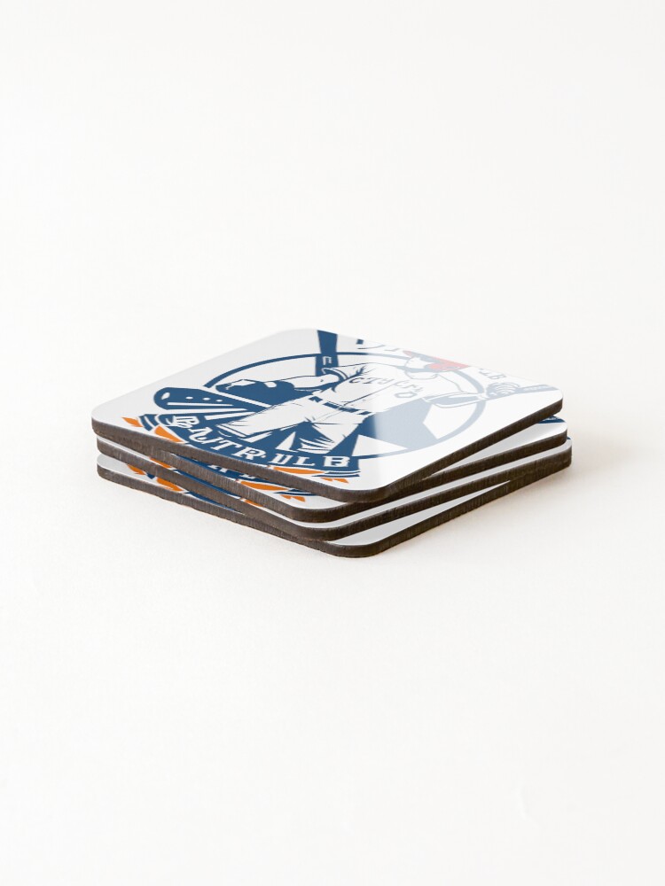 Thumbnail 4 of 5, Coasters (Set of 4), Baseball Logo designed and sold by PatsyStanton.