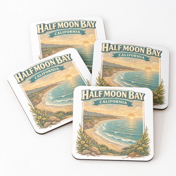 Item preview, Half Moon Bay, California  designed and sold by PamLeeDesign.