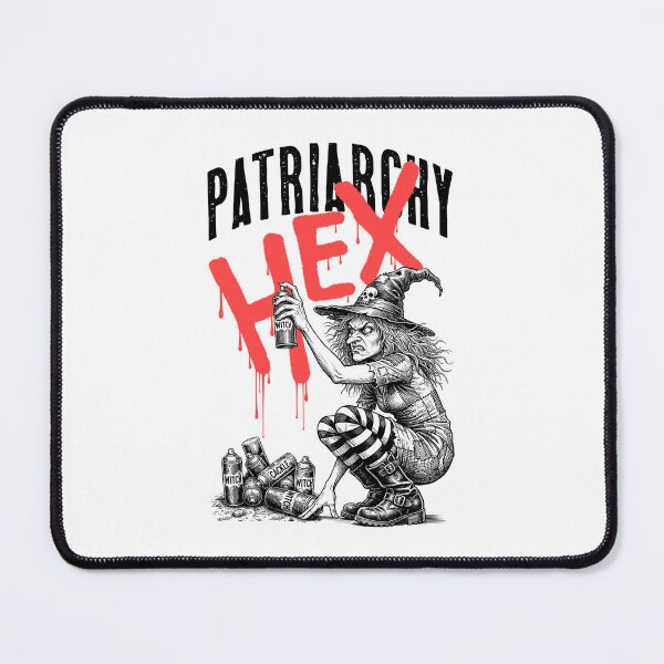 Item preview, Hex The Patriarchy Funny Feminist Witch Woman Graffiti designed and sold by GrandeDuc.