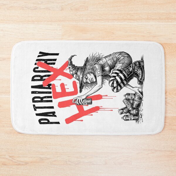 Item preview, Hex The Patriarchy Funny Feminist Witch Woman Graffiti designed and sold by GrandeDuc.