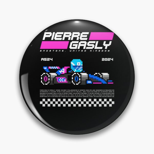 Item preview, Pierre Gasly Ale F1 Team  designed and sold by MindPalette.