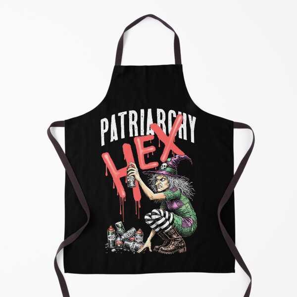 Item preview, Hex The Patriarchy Funny Feminist Witch Woman Graffiti designed and sold by GrandeDuc.