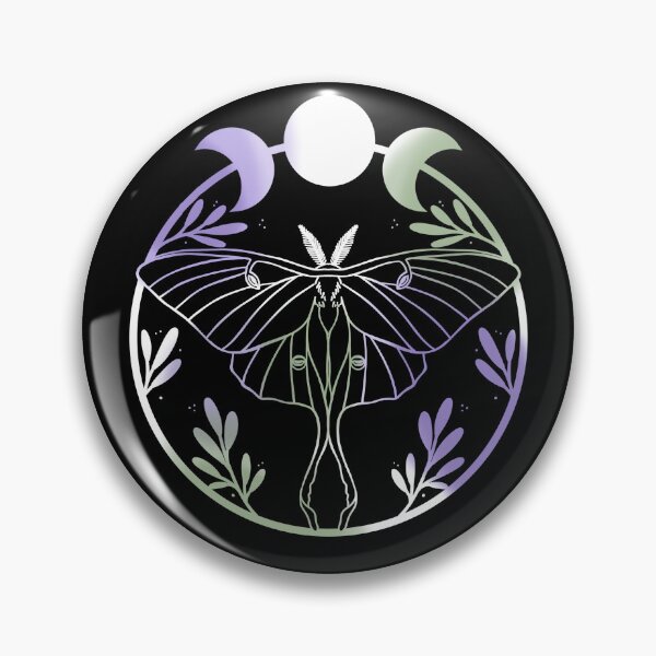 Item preview, Celestial moth designed and sold by MoonAndBlossom.