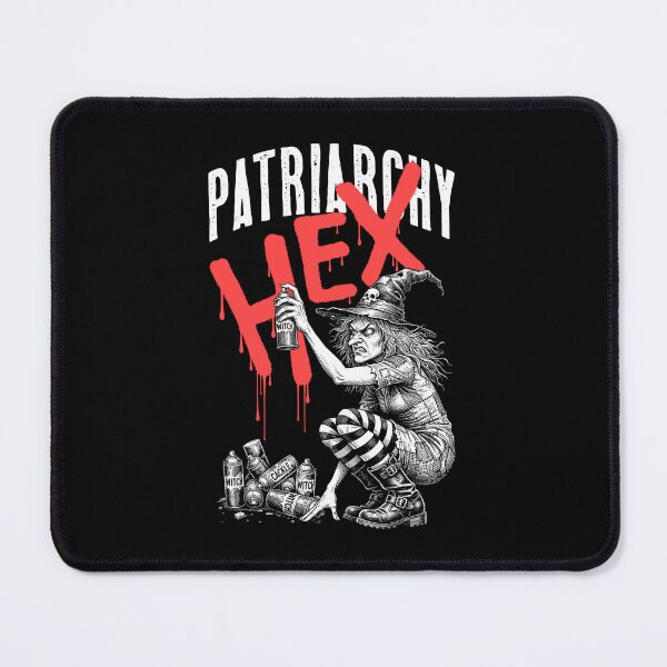 Item preview, Hex The Patriarchy Funny Feminist Witch Woman Graffiti designed and sold by GrandeDuc.