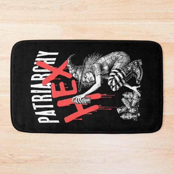 Item preview, Hex The Patriarchy Funny Feminist Witch Woman Graffiti designed and sold by GrandeDuc.