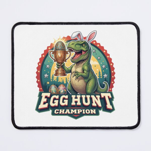 Item preview, Egg Hunt Champion – Dinosaur Easter Trophy Winner Design designed and sold by relso.