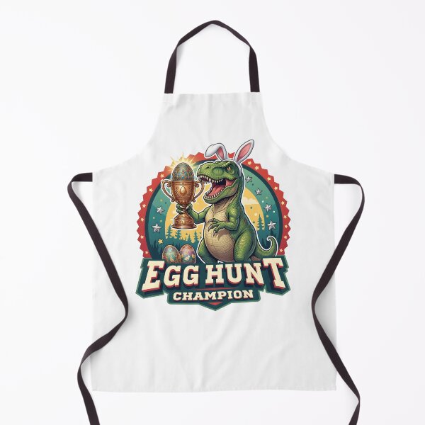 Item preview, Egg Hunt Champion – Dinosaur Easter Trophy Winner Design designed and sold by relso.