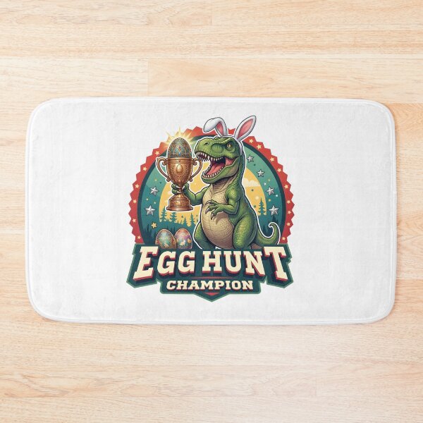 Item preview, Egg Hunt Champion – Dinosaur Easter Trophy Winner Design designed and sold by relso.