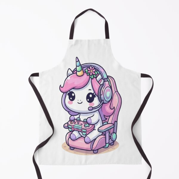 Item preview, Kawaii Gamer Unicorn designed and sold by Ella_Sketch.