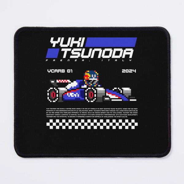 Item preview, Yuki Tsunoda Visa Cash App RB F1 Team designed and sold by BarboneShop.